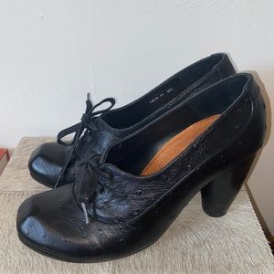 Chie Mihara Black Textured High Heels